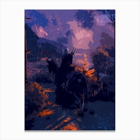 The Witcher 8 Canvas Print