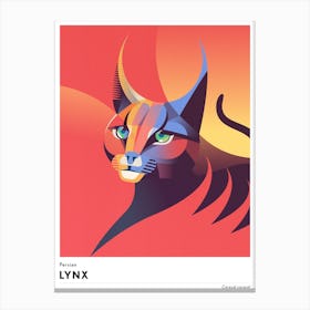 Persian Lynx Canvas Print