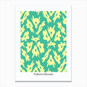 Flowe Pattern Bizarre Canvas Print