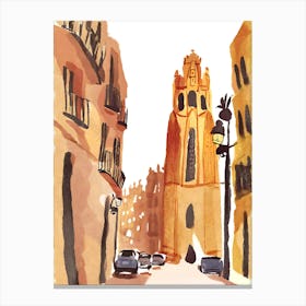 Barcelona Cathedral Canvas Print