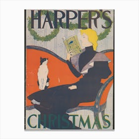 Harper'S Christmas Canvas Print
