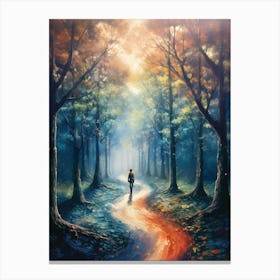 Walk In The Woods 2 Canvas Print