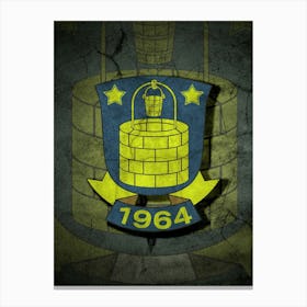 Brondby If 1 Canvas Print