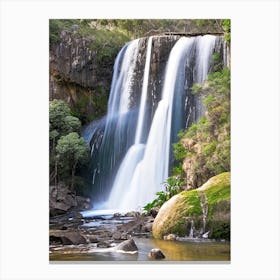 Garrawilla National Park Waterfall, Australia Realistic Photograph (3) Canvas Print