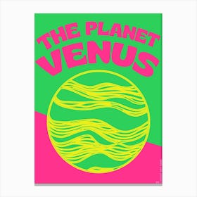 The Planet Venus Canvas Print