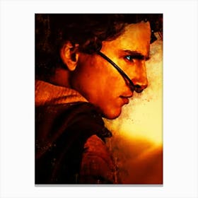 paul atreides dune movie 23 Canvas Print