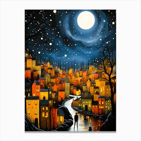 Moonlit Dreams Canvas Print