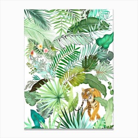 Jungle Tiger 4 Toile