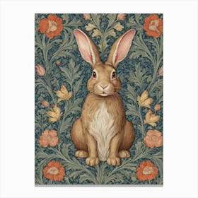 william morris animal art print Canvas Print