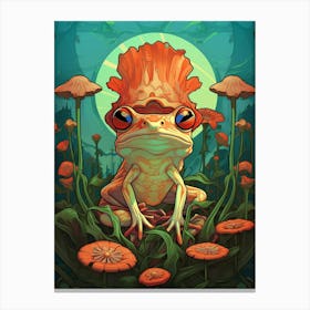 Red Tree Frog Storybook 6 Canvas Print