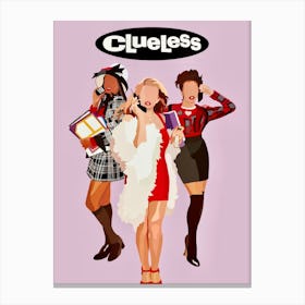 Clueless Print | Clueless Movie Print Canvas Print