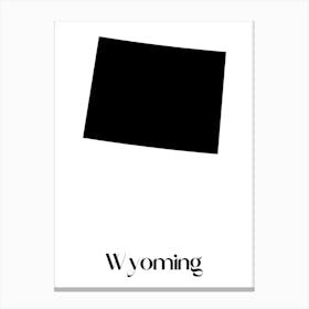 Wyoming 1 Canvas Print