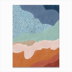Abstract Landscape Painting No.1 Canvas Print