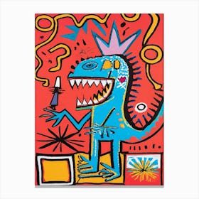 King Of The Dinosaurs Canvas Print