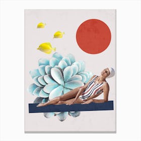 Relaxing Canvas Print