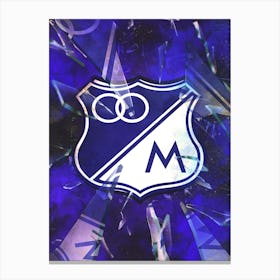 Millonarios F·Tbol Club Canvas Print