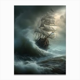 Stormy Seas Canvas Print