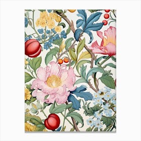 Floral Wallpaper 343 Canvas Print