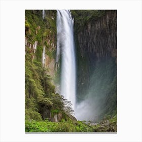 Yumbilla Falls, Peru Majestic, Beautiful & Classic (1) Canvas Print