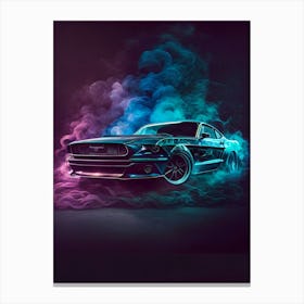 Mustang Wallpaper 3 Canvas Print