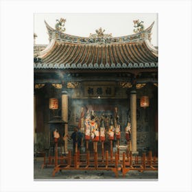 Chinese Temple 1 Canvas Print