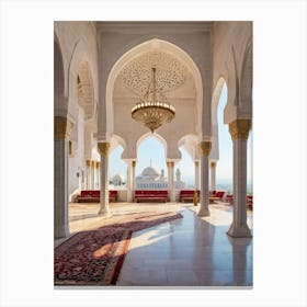 Palace Of Sheikh Abdullah Canvas Print