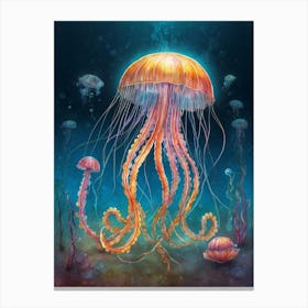 Jellyfish 1 Canvas Print