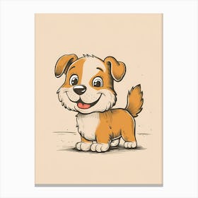 Cute Dog 1 Canvas Print