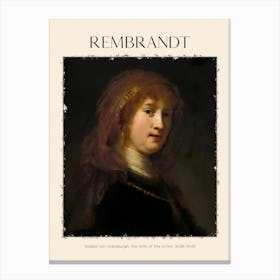 Rembrandt 6 Canvas Print