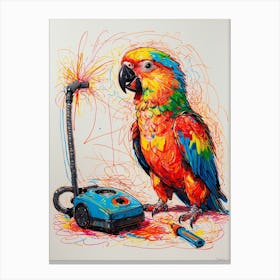 Parrot 3 Canvas Print