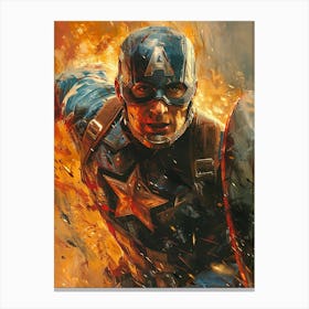 Captain America 16 Canvas Print