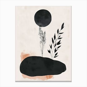 Hong Kong Stone Park Bauhaus Minimalist Canvas Print