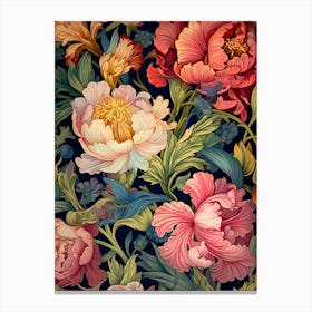 Floral Wallpaper 28 Canvas Print