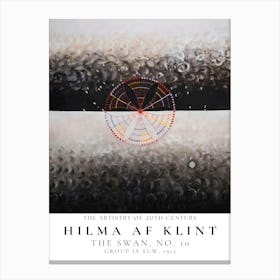 Hilma Af Klint Swan No 4 Canvas Print