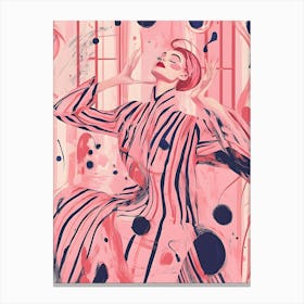 Fashion Illustration Canvas Print