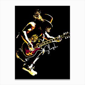 Slash Musician Legend 2 Canvas Print