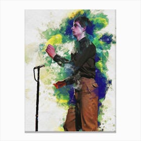Smudge Of Ian Curtis Live Canvas Print