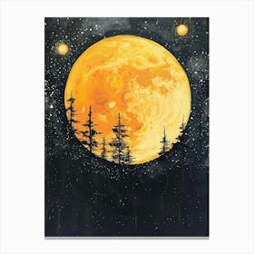 Full Moon 8 Canvas Print