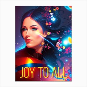 Joy To All Canvas Print