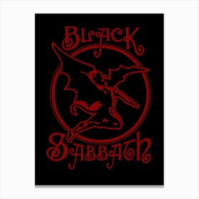 Black Sabbath 1 Canvas Print