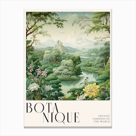 Botanique Fantasy Gardens Of The World 51 Canvas Print