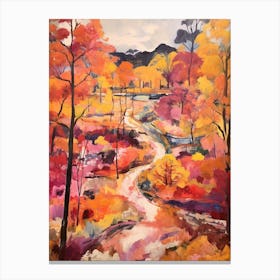 Autumn Gardens Painting Rosendals Trdgrd Sweden 3 Canvas Print