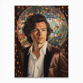 Harry Styles Disco 2 Canvas Print