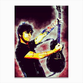 Billie Joe Green Day Canvas Print