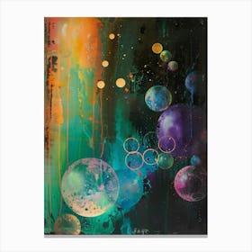 Bubbles 22 Canvas Print