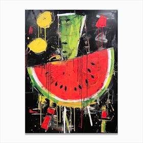 Watermelon Whispers Canvas Print