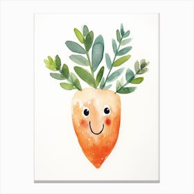 Friendly Kids Carrot 1 Canvas Print