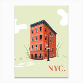 New York Building Canvas Print