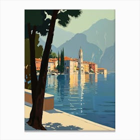 Lake Como Canvas Art Canvas Print