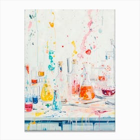 Chemistry Lab Canvas Print